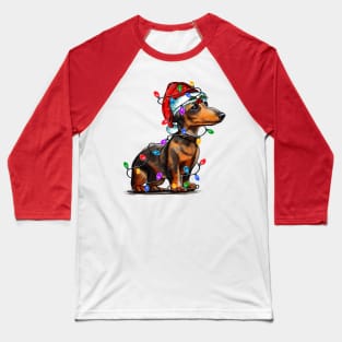 cute christmas dog Baseball T-Shirt